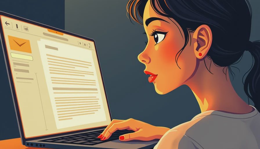 Illustration for ai writing tool